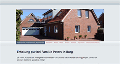 Desktop Screenshot of fehmarn-peters.de